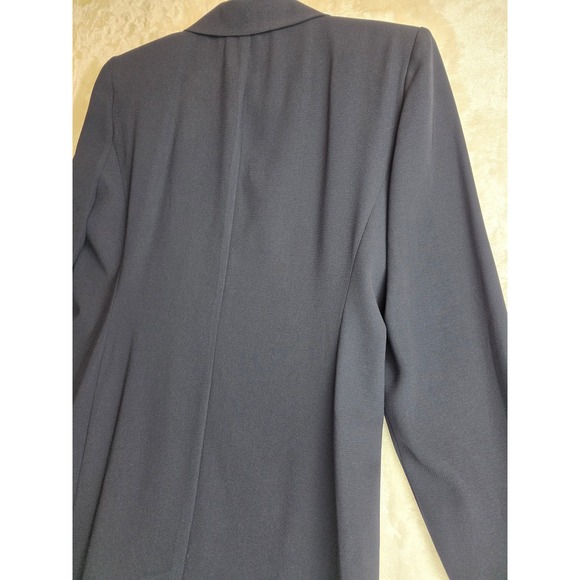 Vintage Y2K Danny Nicole Navy Blue Blazer and Pant Suit Set Women's Size 10 - Picture 11 of 16